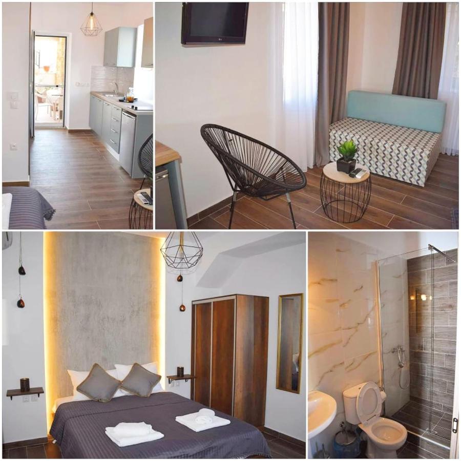 Aigli Luxury Studios Nea Roda Exteriér fotografie